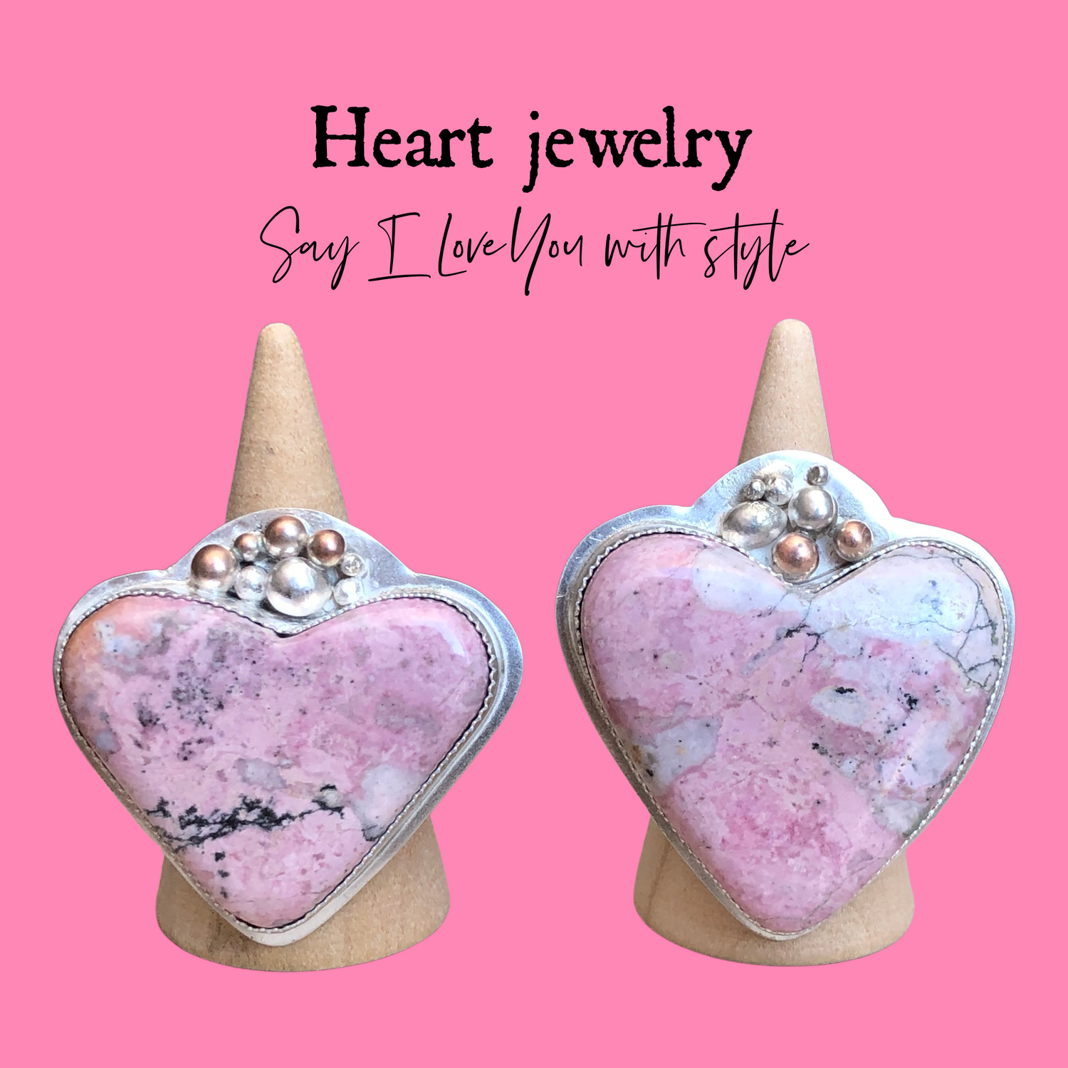 Say I Love you with Heart Jewelry