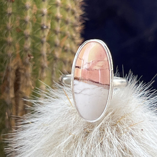 Austrailian Outback Opal Sterling Silver Ring