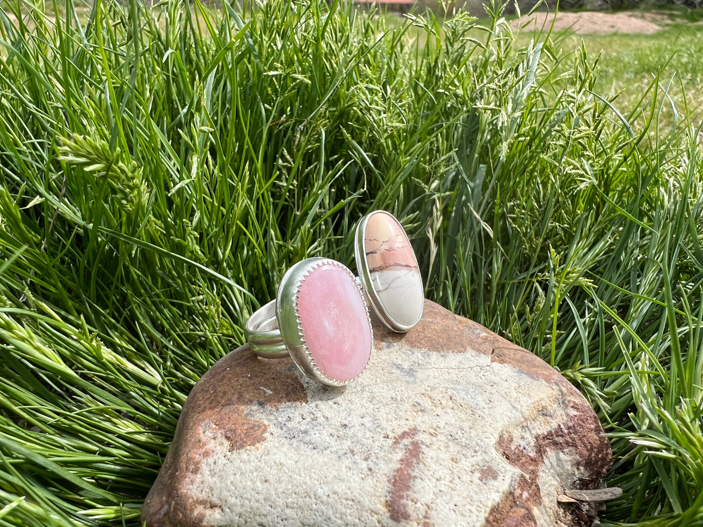 Austrailian Outback Opal Sterling Silver Ring