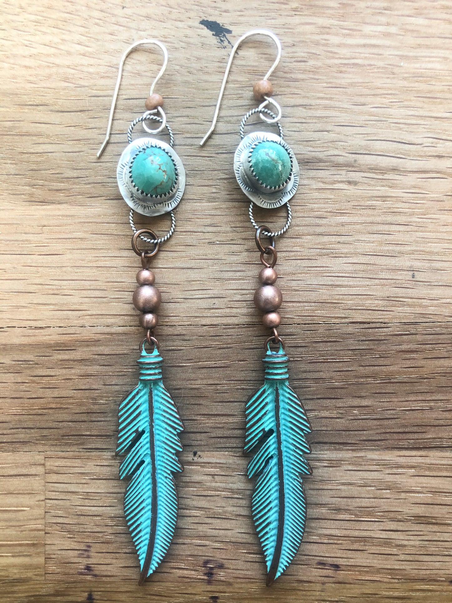 Sterling Silver Turquoise Earrings for the Free Spirit