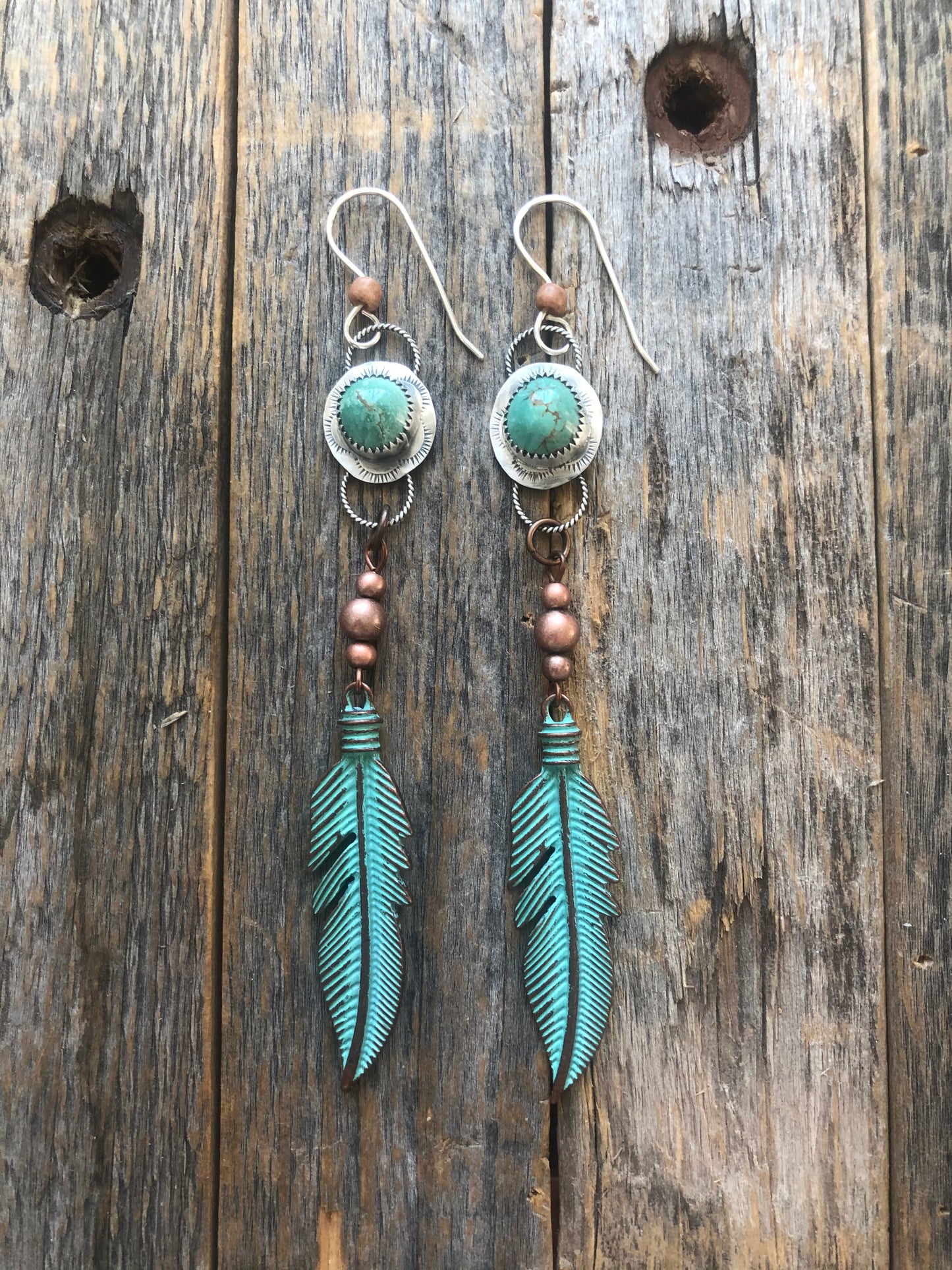 Sterling Silver Turquoise Earrings for the Free Spirit