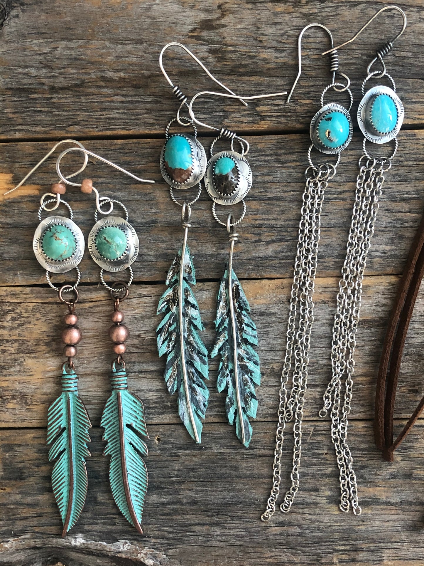 Sterling Silver Turquoise Earrings for the Free Spirit