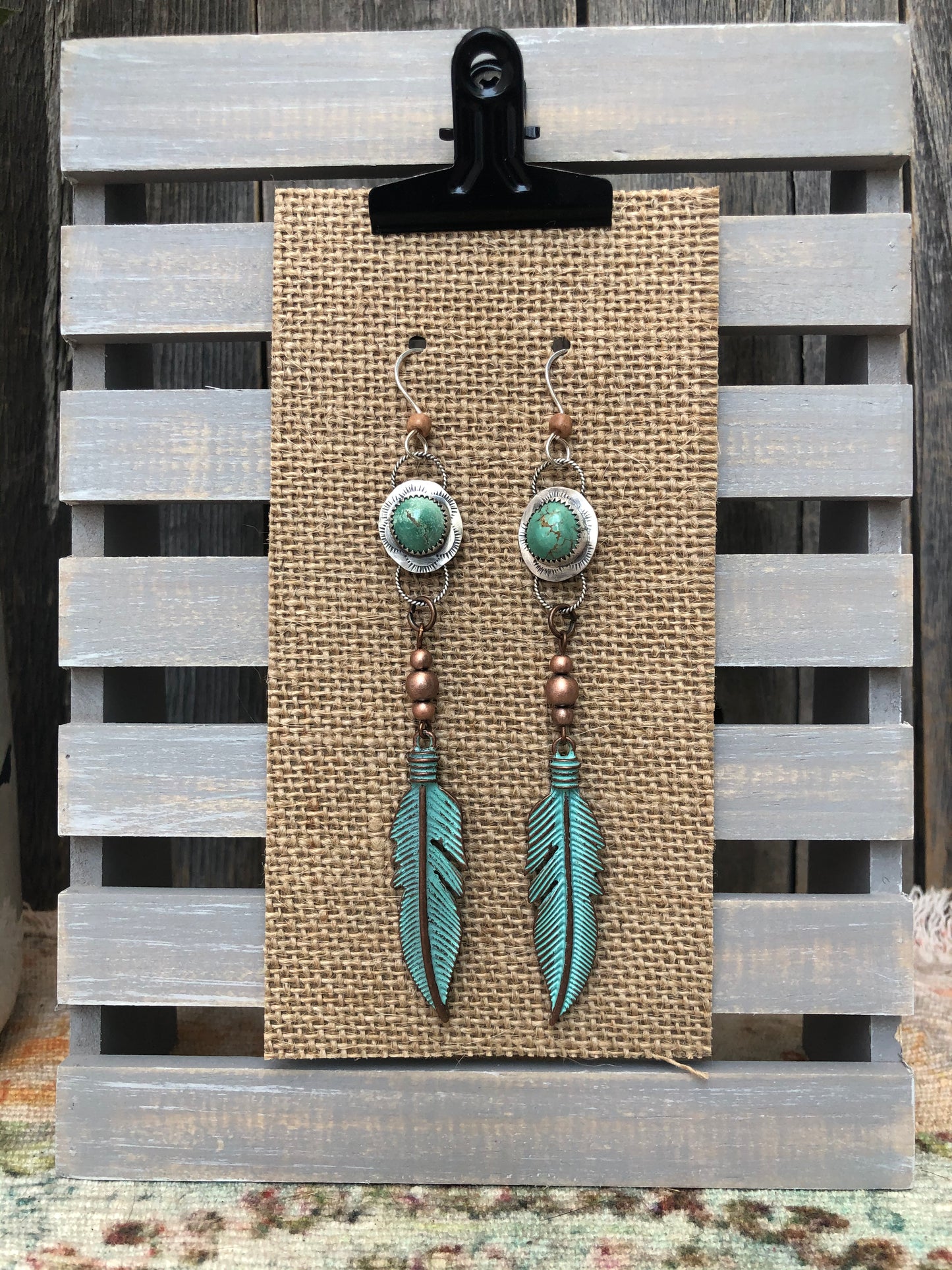 Sterling Silver Turquoise Earrings for the Free Spirit