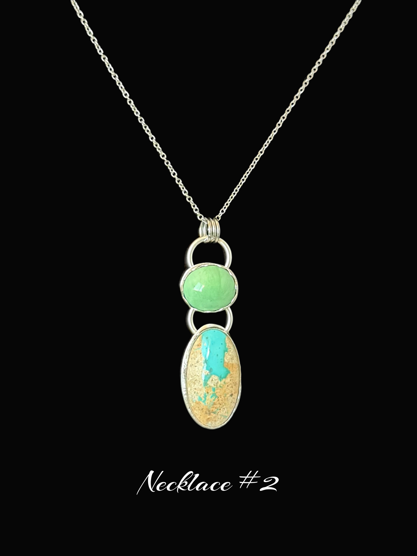 Gorgeous Lucin Utah Variscite & Royston Turquoise Necklace