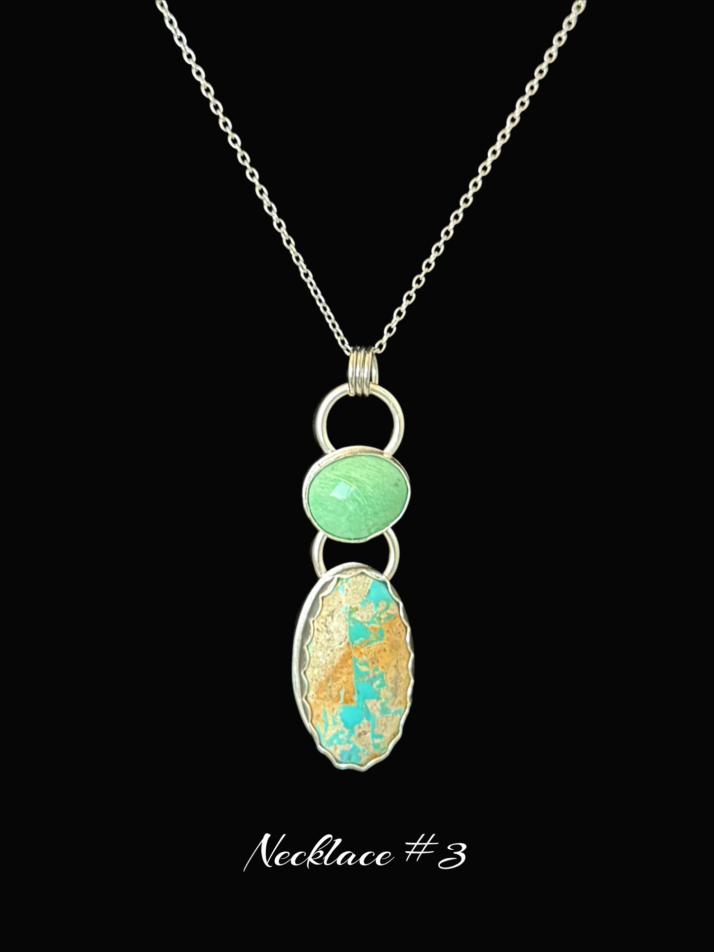 Gorgeous Lucin Utah Variscite & Royston Turquoise Necklace