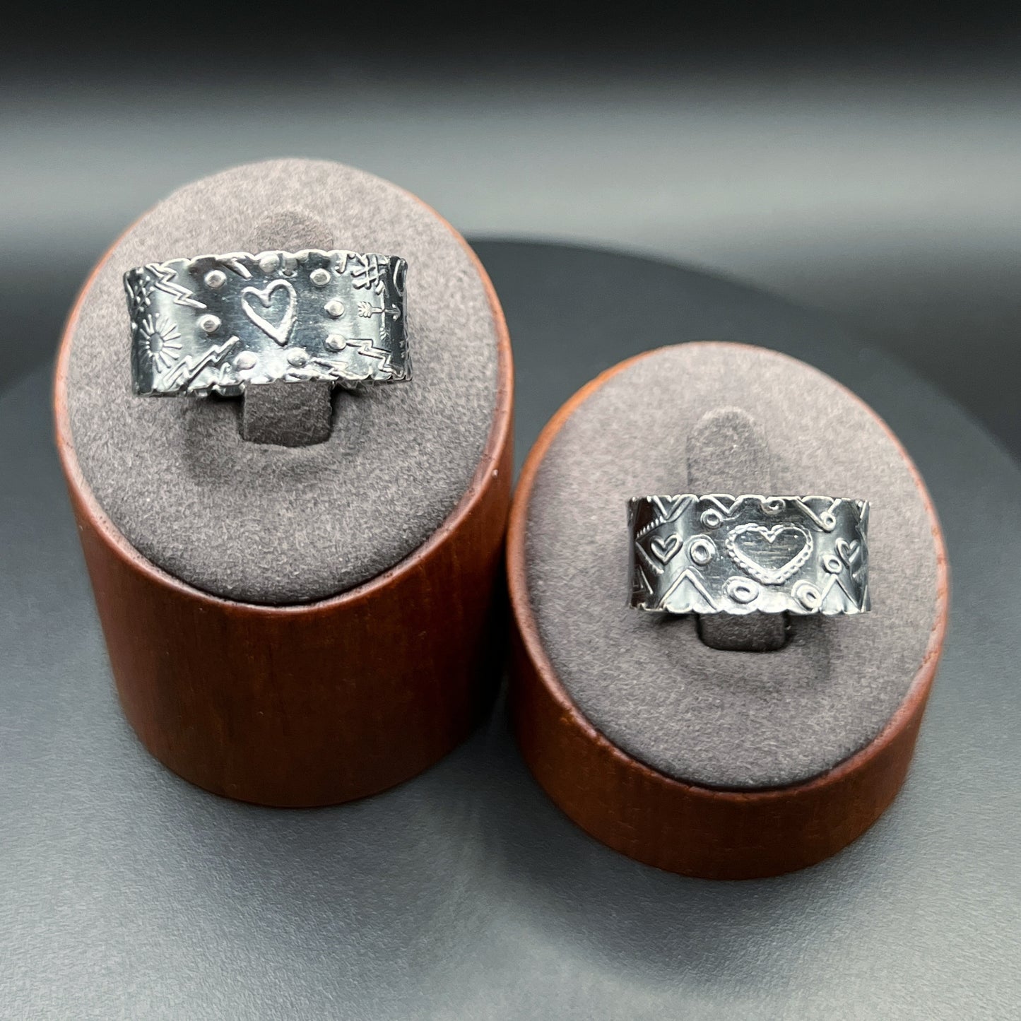 Sterling Silver Love Rings: XOXO for singles or couple