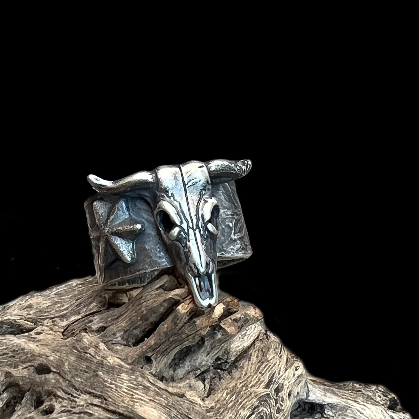 Southwest Chic: Handmade Longhorn and Bison Rings